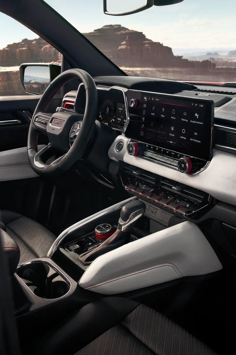 2026 GMC Canyon infotainment system at Frank's GMC in Lyndhurst NJ