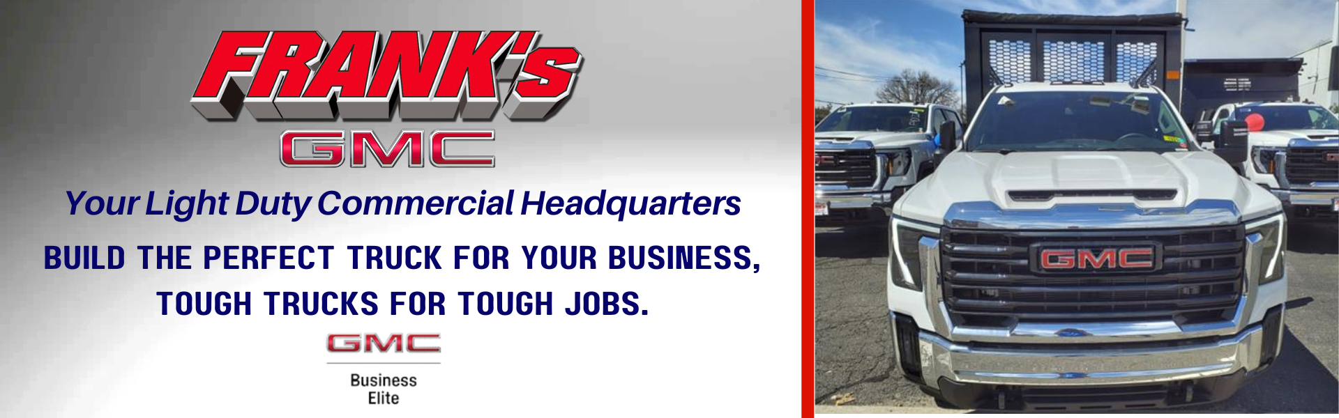 Work Trucks at Frank's GMC