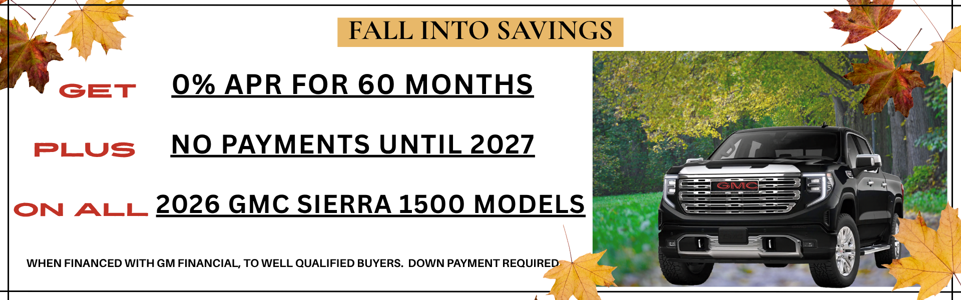 2026 GMC Sierra Specials
