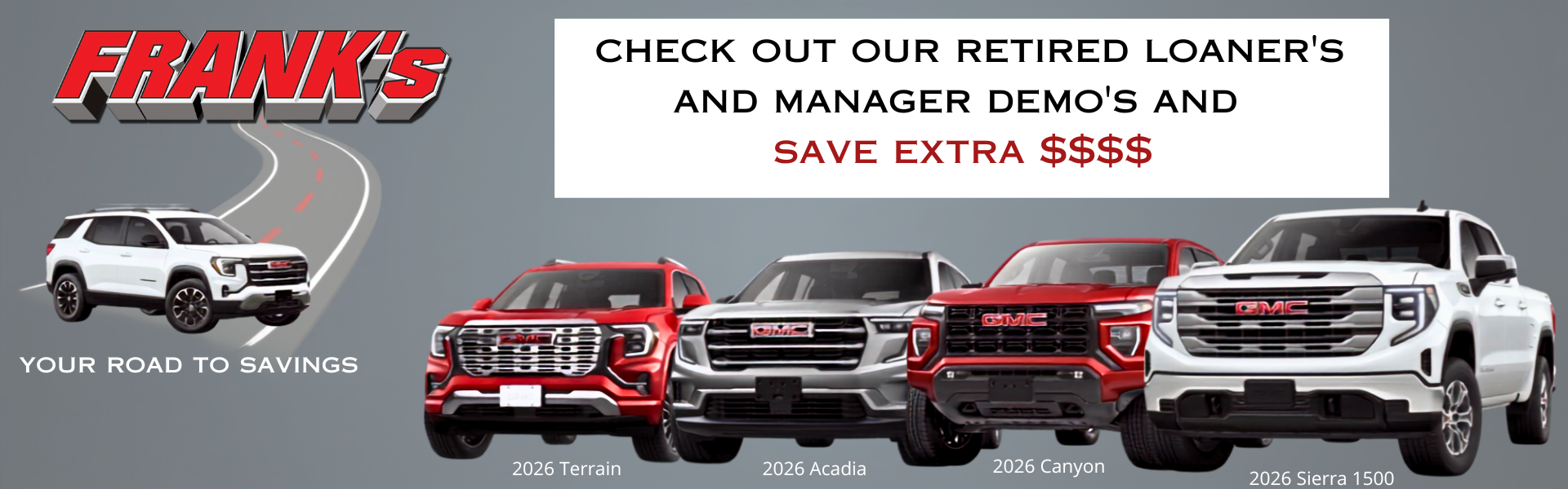 Retired Loaner Specials!