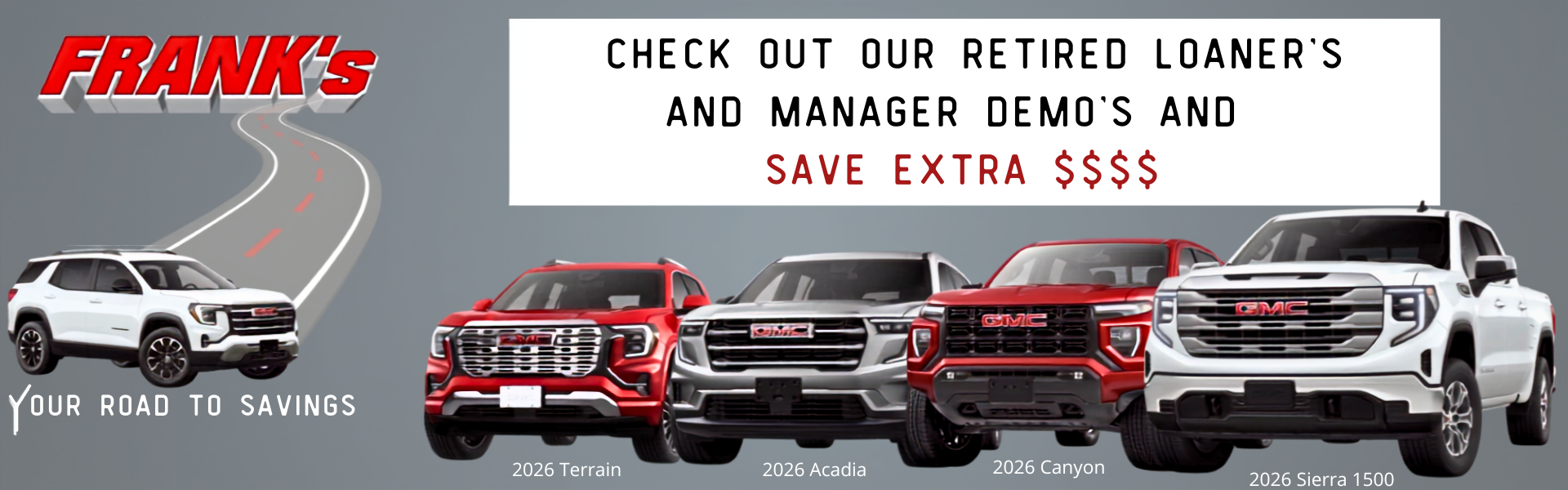 Retired Loaner Specials!