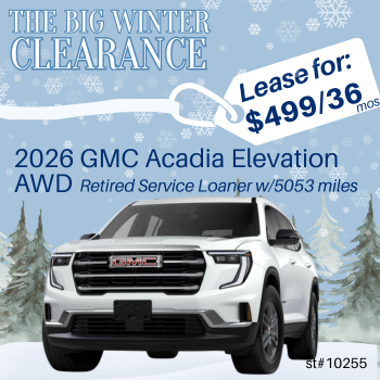 GMC Acadia Special!